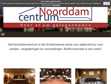 Tablet Screenshot of noorddamcentrum.nl